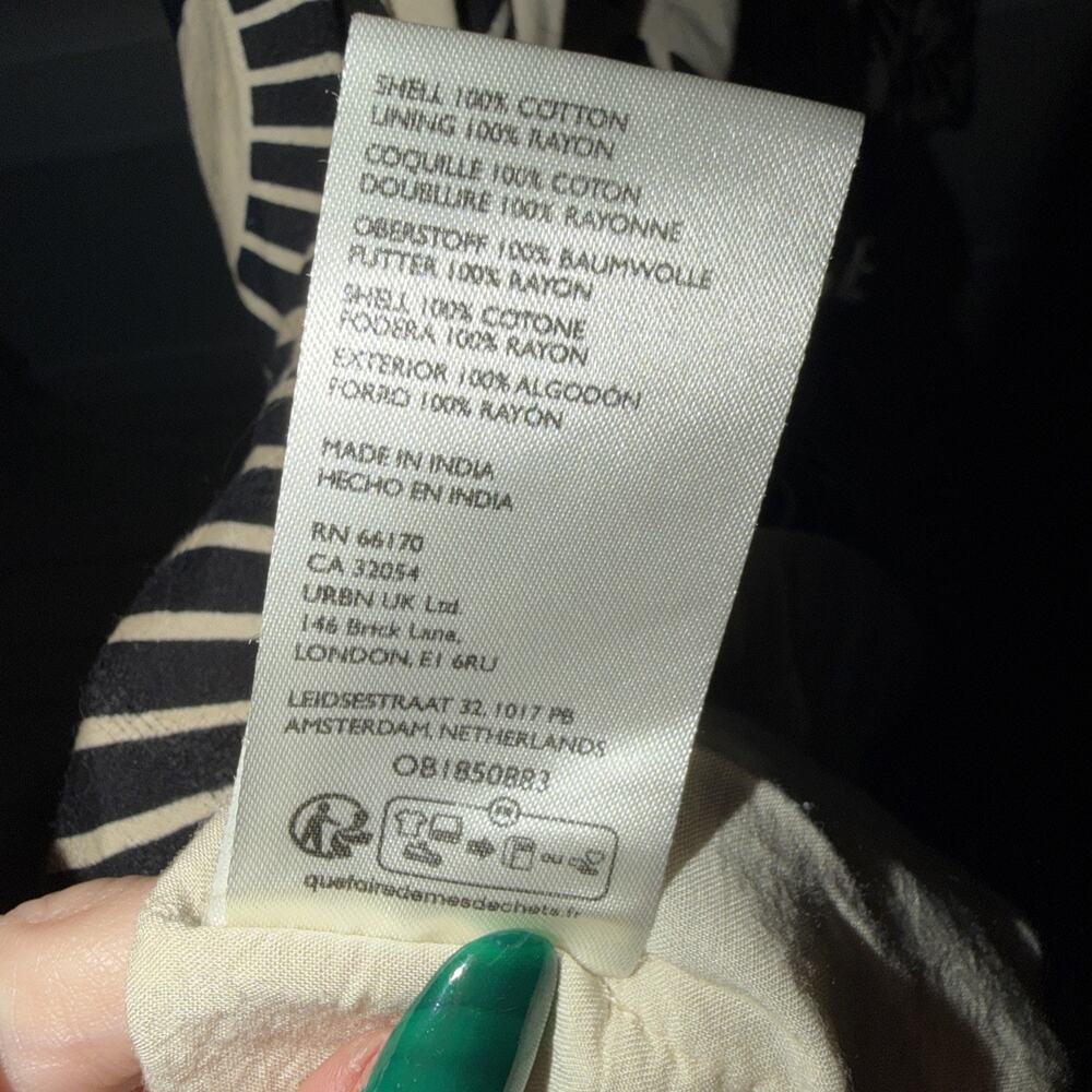 Anthropologie Beige and Black Geometric Maxi Dress - Picture 10 of 10